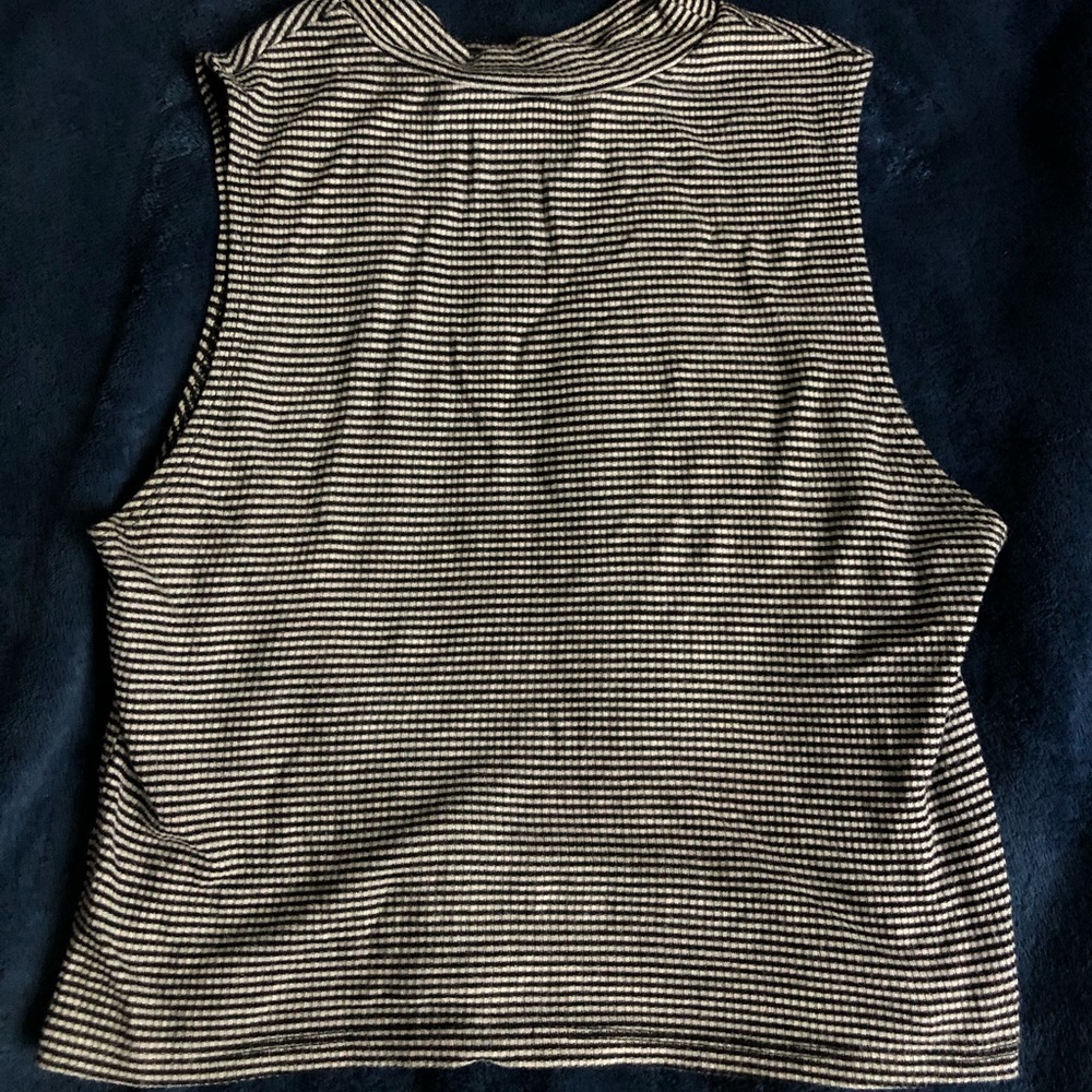 Black and White striped Shirt